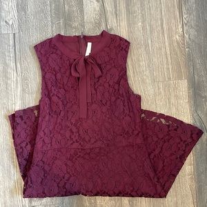 Xhilaration dress size medium maroon